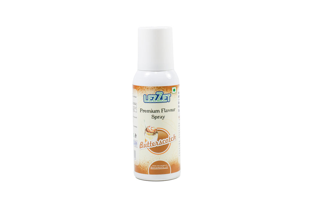 Lezzet Premium Flavour Spray Butterscotch, 100G