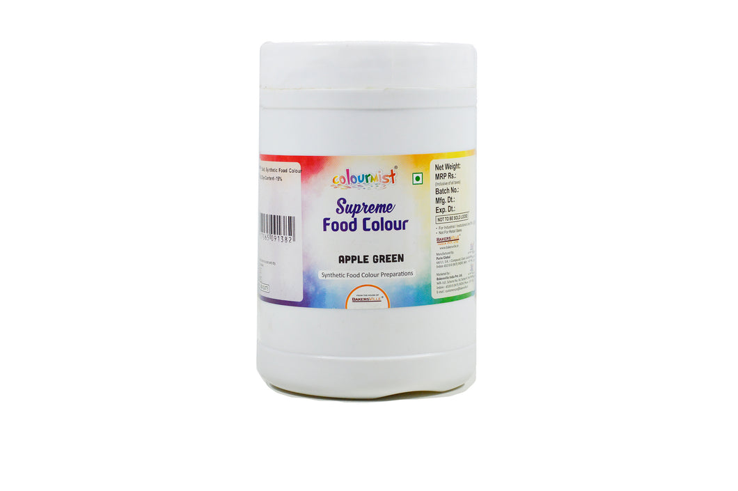 Colourmist Supreme Food Colour Apple Green, 500 Gm