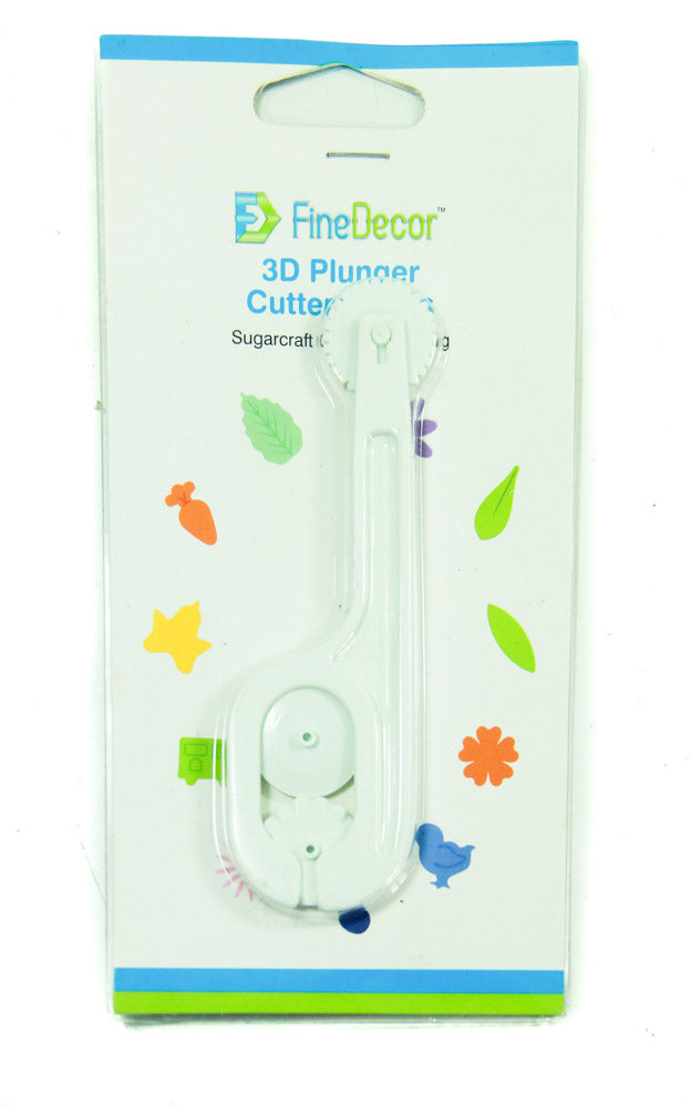 Finedecor™ 3 in 1 SugarCraft Wheel Embosser Cutter Tool Set - FD 2287