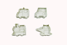 Load image into Gallery viewer, Finedecor 3D Car, Bus, Train Plunger Cutter tools - FD2467

