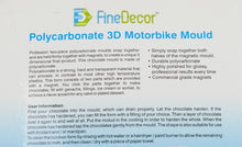 Load image into Gallery viewer, Finedecor 3D Polycarbonate Chocolate Mould - Motorbike (FD2538)
