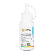 Load image into Gallery viewer, MetaGlo Cake Decorating Drip &quot;Brilliant Black&quot; Edible Sparkling Drip ( Black ), 100 gm
