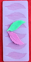 Load image into Gallery viewer, FineDecor Leaf Shape Chocolate Garnishing Sheet For Chocolate And Cake Decoration (6 Cavity),FD 3361
