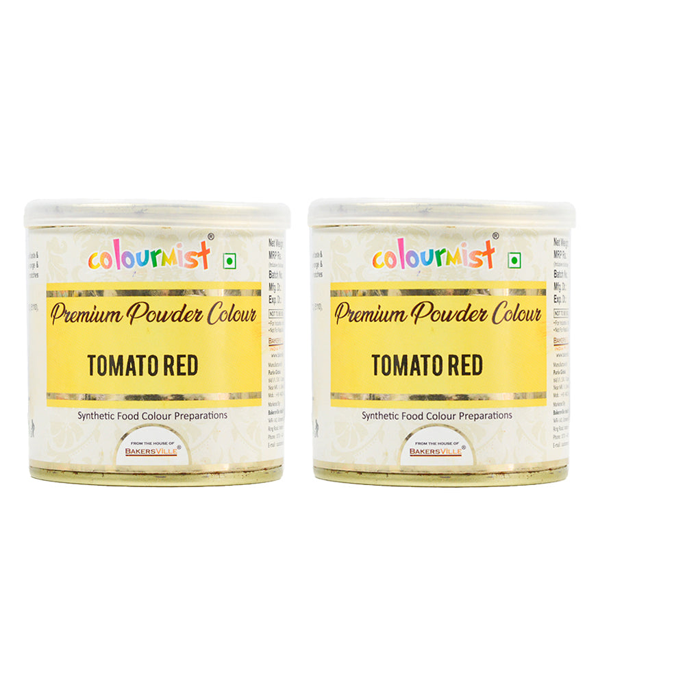 Colourmist Premium Powder Colours, Tomate Red,100 G (Pack Of 2)