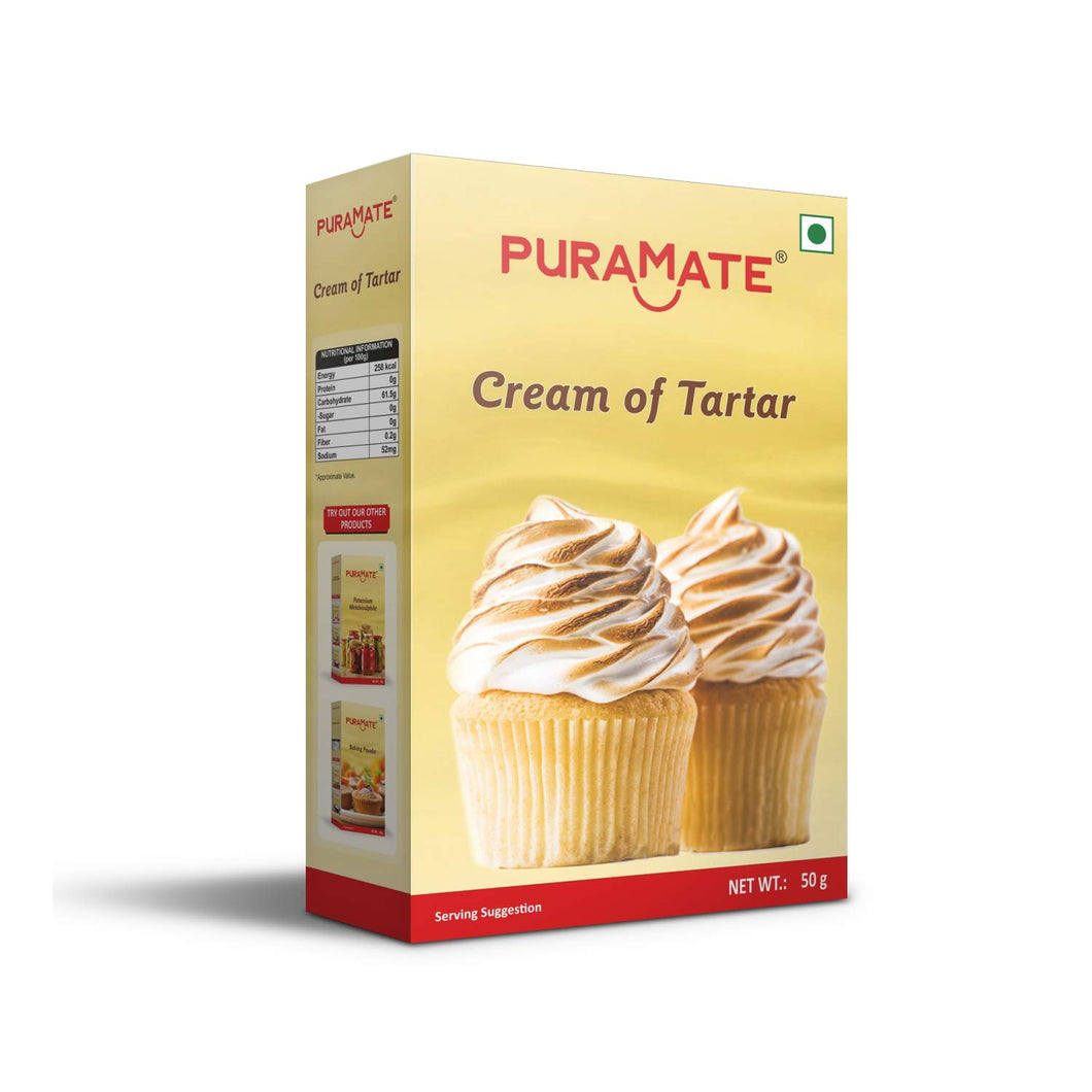 Puramate Cream of Tartar, 50 Gm