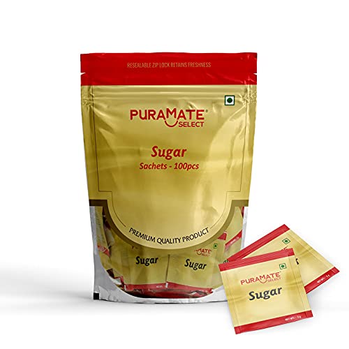 Puramate Select Sugar Sachet, 500gm - (100 Sachets x 5gm)