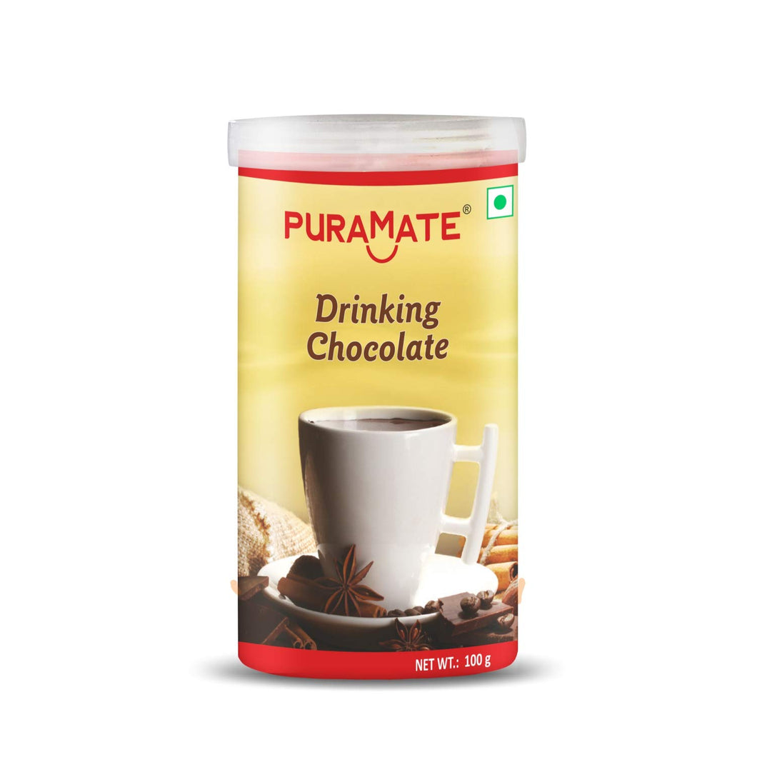 Puramate Drinking Chocolate Sprinkler Can, 100g