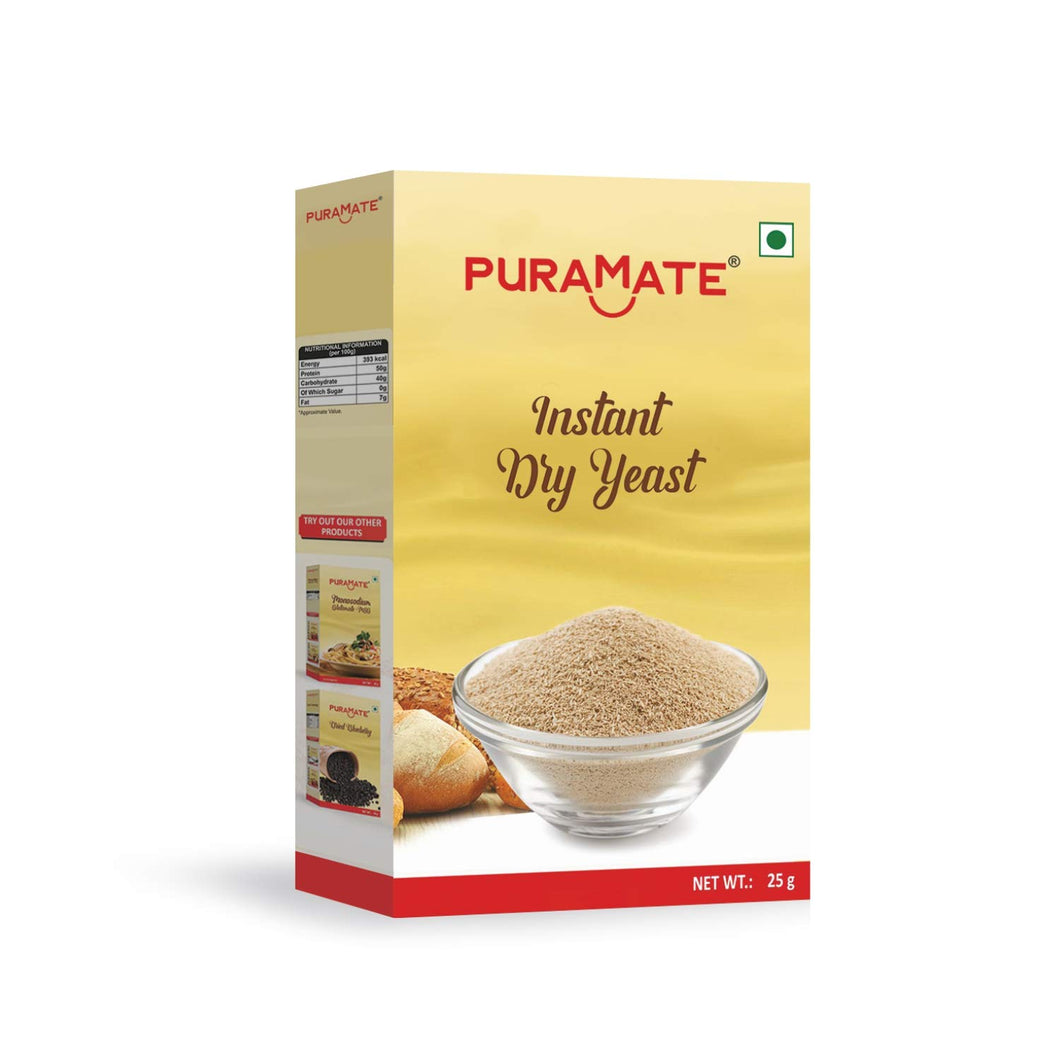 Puramate Instant Dry Yeast, 25g