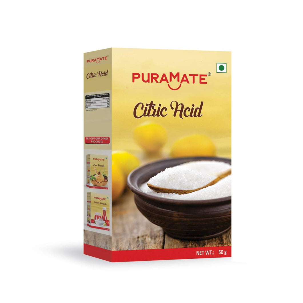 Puramate Citric Acid, 50g
