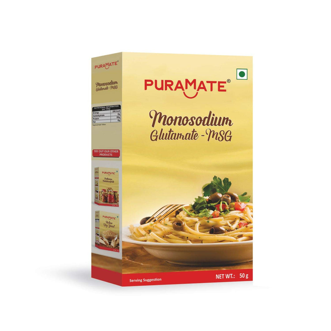 Puramate Monosodium Glutamate (MSG), 50g
