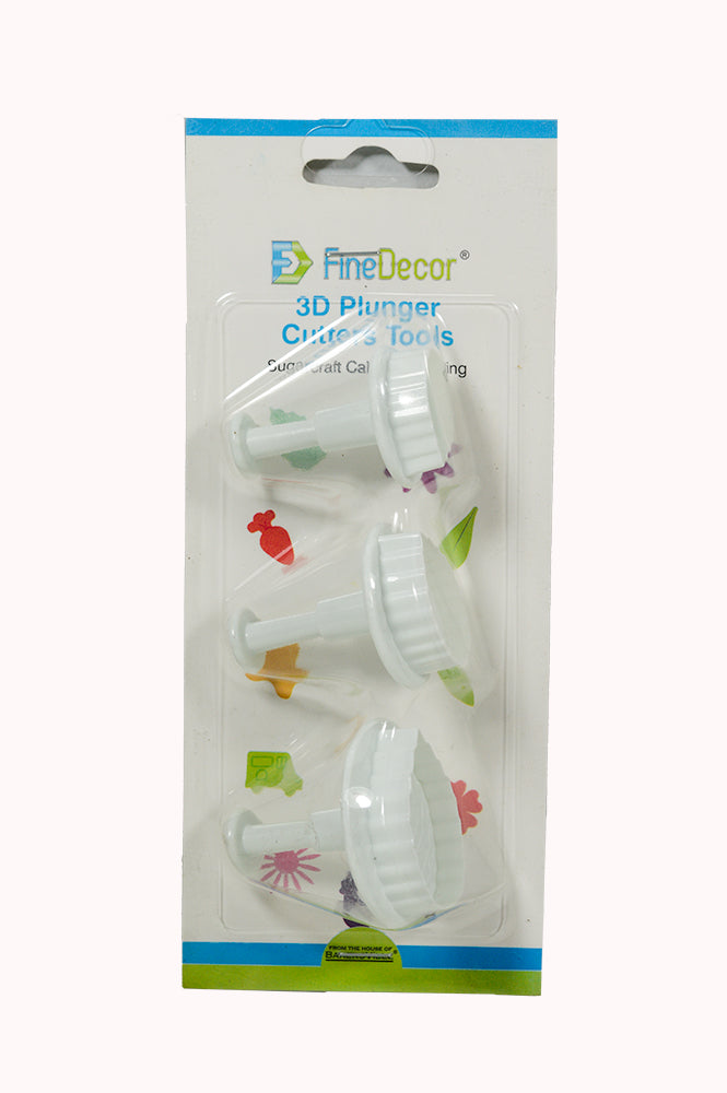 Finedecor™ Rose Leaf Plunger Cutter Tools- FD 2420