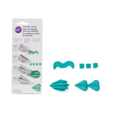 Load image into Gallery viewer, Wilton Speciality Tip Set (Nozzles), 4pcsc
