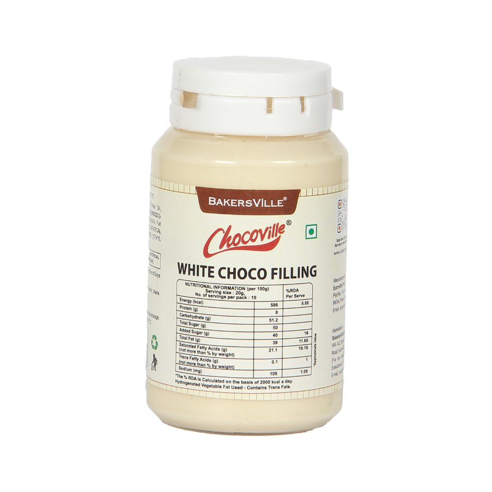 Chocoville White Choco Filling, 200g