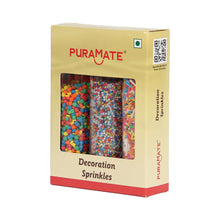 Load image into Gallery viewer, Puramate Rainbow Jimmies -Decoration Sprinkles, 100 Gm
