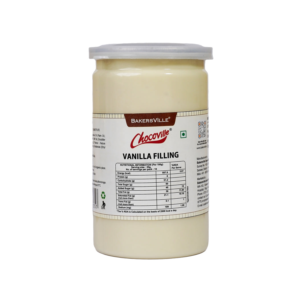 Chocoville Vanilla Filling, 200g