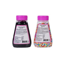 Load image into Gallery viewer, Wow Confetti™ Confeito Vermicelli Combo (Rainbow 100g &amp; Chocolate 100g) (Sprinkles)
