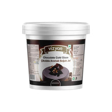 Load image into Gallery viewer, Vizyon Cold Glaze 900 Gm, Chocolate
