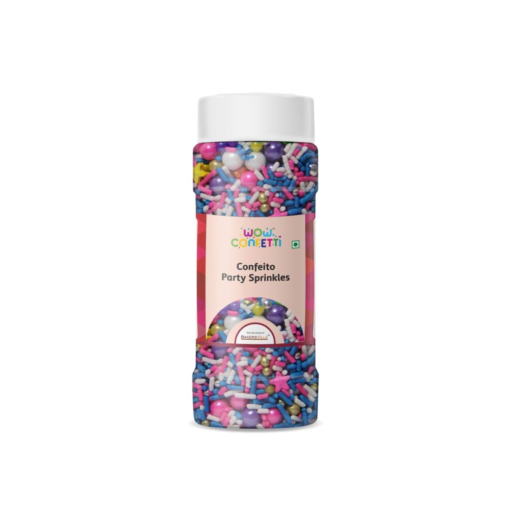 Wow Confetti Confeito Party Sprinkles Mix, 125g