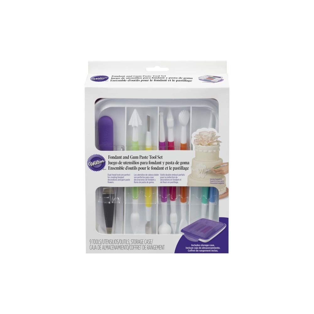 Wilton Fondant & Gum Paste Tool Set (9 Pcs/Set)