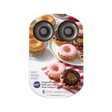 Load image into Gallery viewer, Wilton 6-Cavity Doughnut (Donut) Pan, (Ø3.25”X1”)
