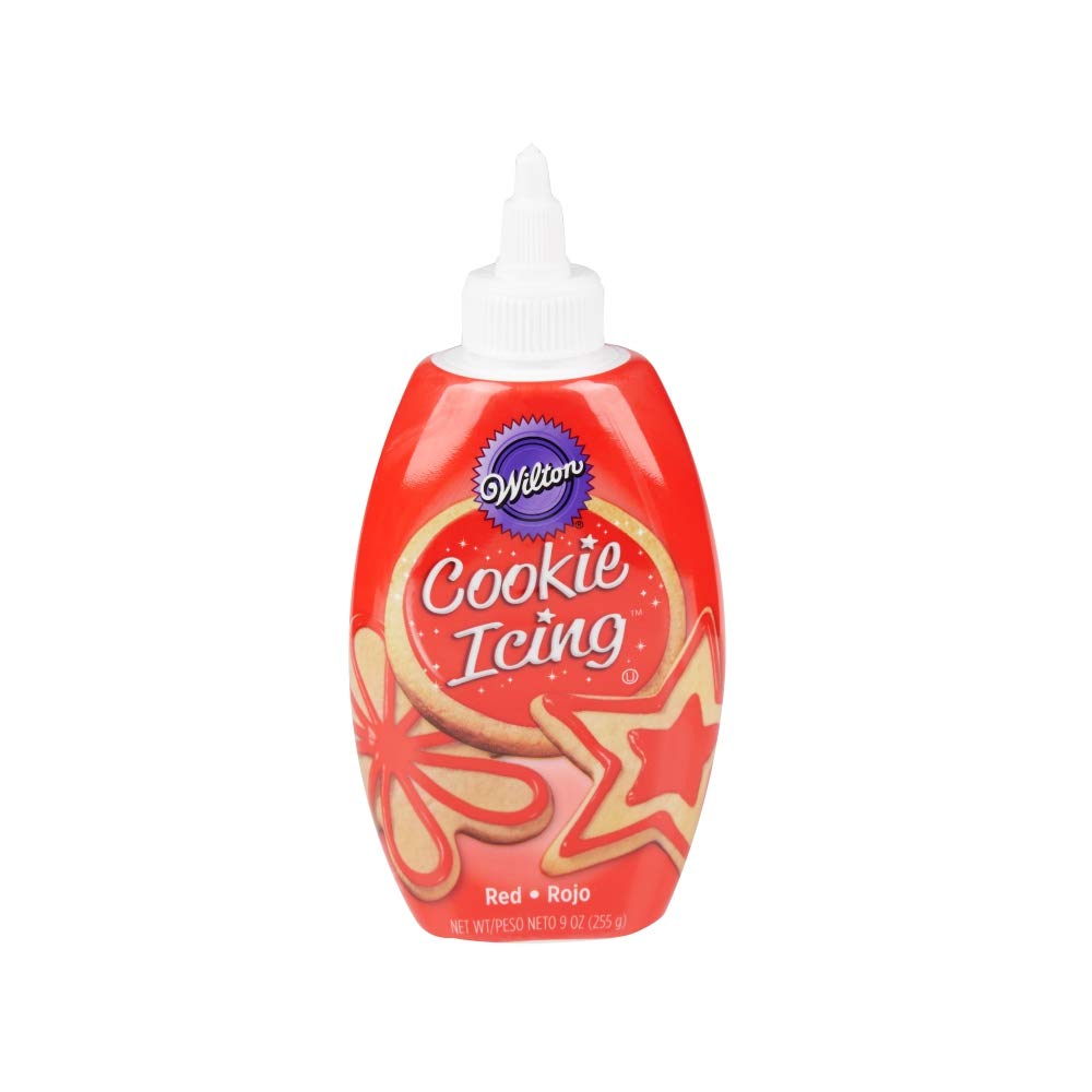 Wilton Cookie Icing, Red, 255 g