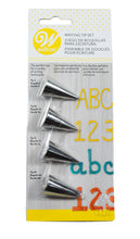 Load image into Gallery viewer, Wilton Writing Tip Set (Nozzles), 4pcs
