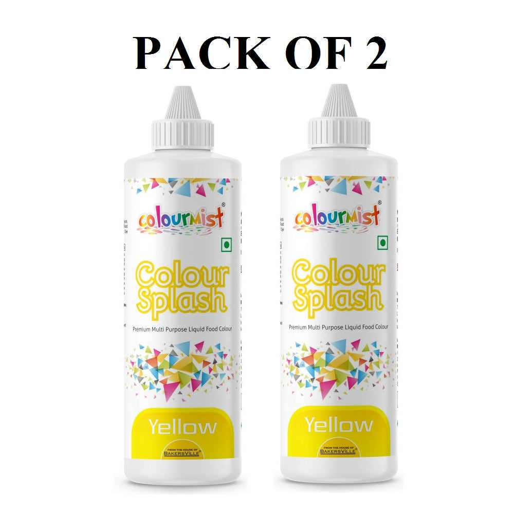 Colourmist Colour Splash (Yellow), 200gm (Pack of 2)