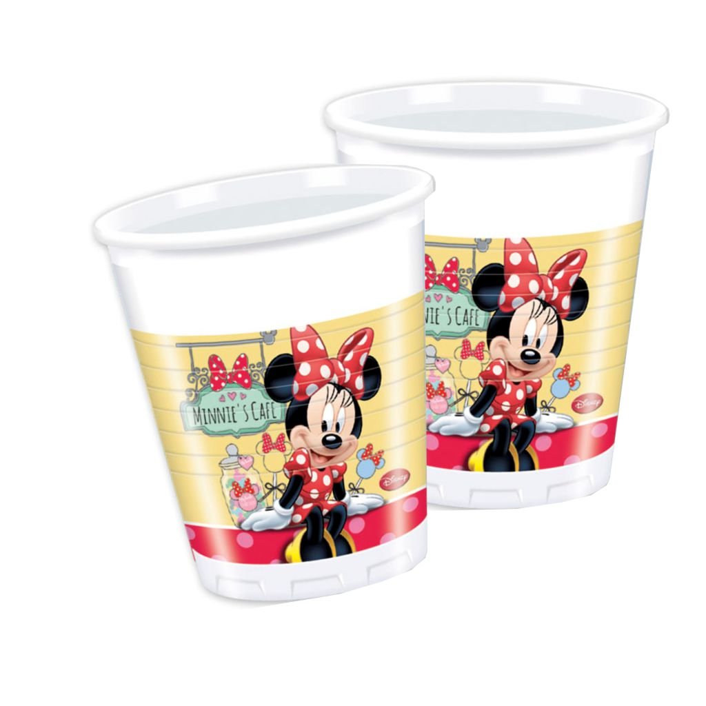 Minnie Mouse Plastic Cups 200Ml BV82672 - 8Pcs