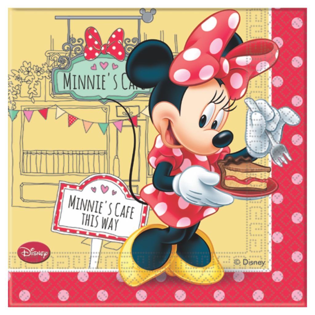 Minnie Mouse 2-Ply Paper Napkins BV82673 - 20 Pcs