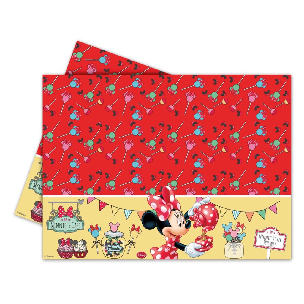 Minnie Mouse Plastic Tablecover - BV82674- 1Pc