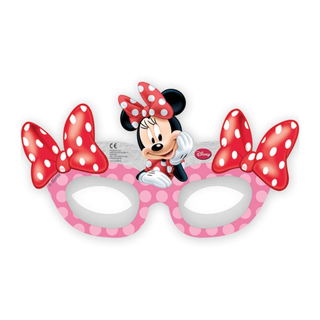 Minnie Mouse Die-Cut Masks- BV82680 - 6Pcs
