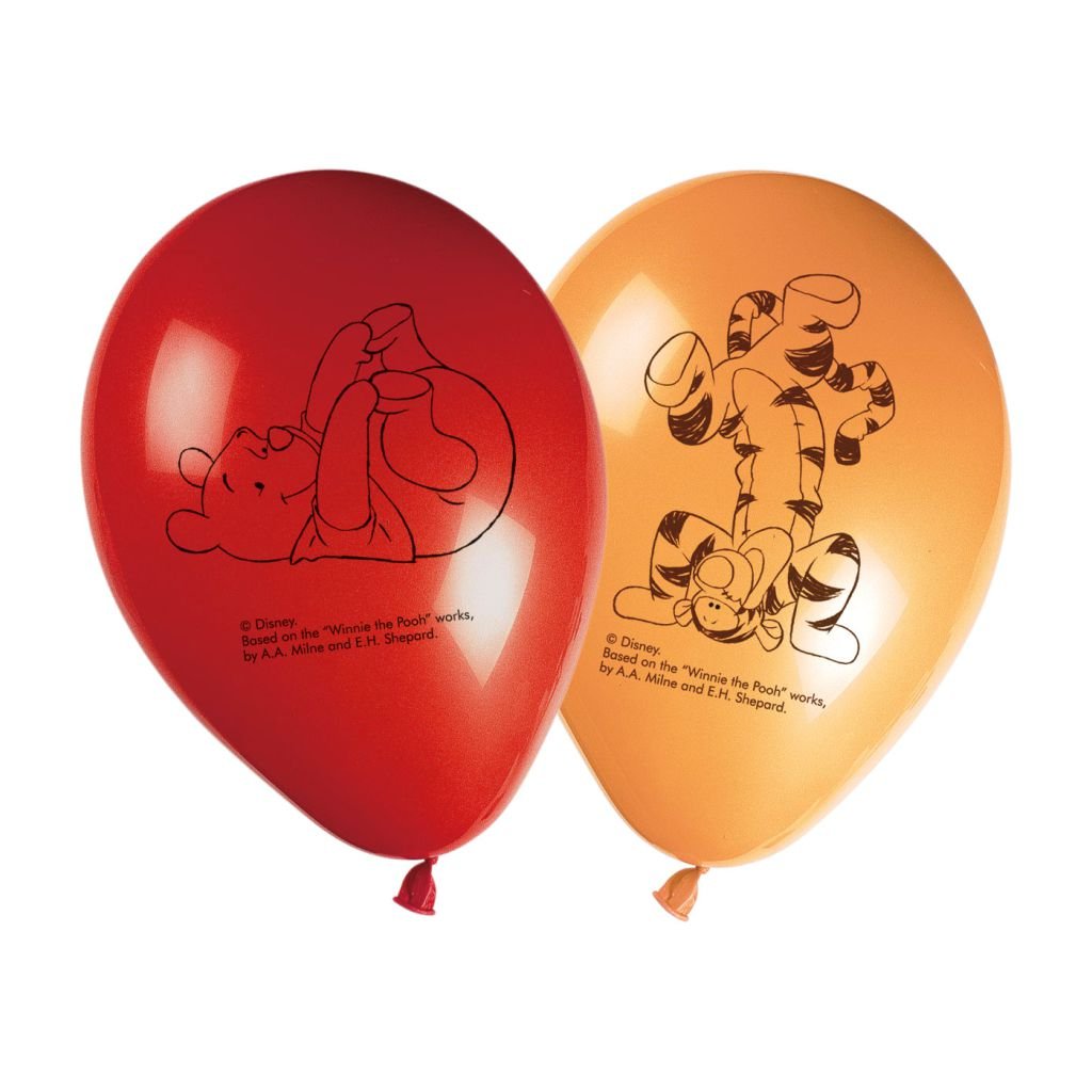 Winnie Pooh Disney Princessinted Balloons (11-inch) - BV80724 - 8Pcs