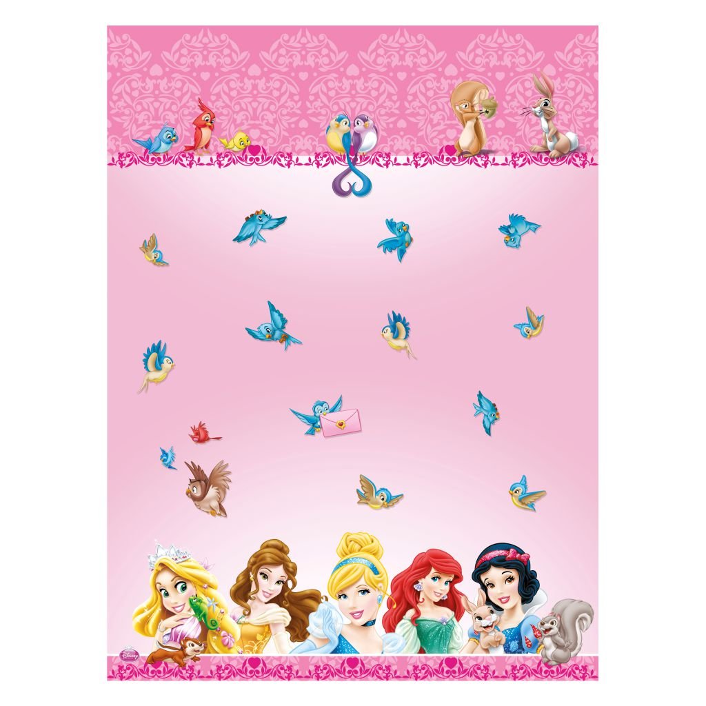 Disney Princess Plastic Tablecover - BV82648 - 1Pc