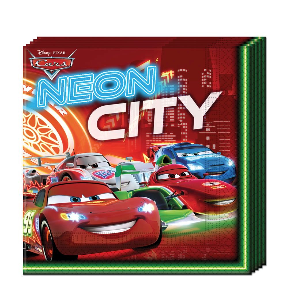 Disney Cars 2-Ply Paper Napkins - BV82629 - 20Pcs