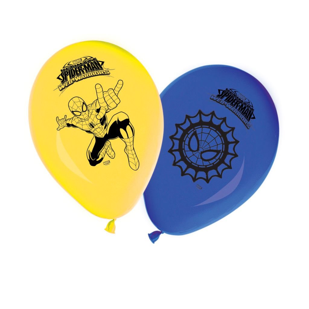 Spider Man Disney Princessinted Balloons (11-inch) - BV85178 - 8Pcs