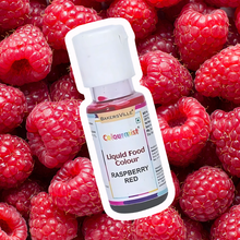 Load image into Gallery viewer, Colourmist Liquid Food Colour 20g each, Pack of 10(Orange, Blue, Orange Red, Raspberry Red, Purple, Lemon Yellow, Green, Chocolate, Tomato Red, Pink)
