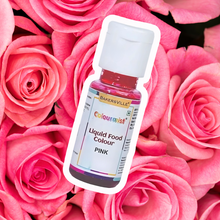 Load image into Gallery viewer, Colourmist Liquid Food Colour 20g each, Pack of 10(Orange, Blue, Orange Red, Raspberry Red, Purple, Lemon Yellow, Green, Chocolate, Tomato Red, Pink)
