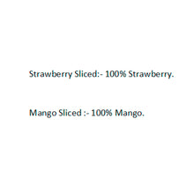 Load image into Gallery viewer, Fruitbell Freeze Dried Combo Of Sliced Strawberry &amp; Sliced Mango, 20g (10g Each), Healthy Fruit Snack, 100% Natural,No Preservatives, No Added Sugar

