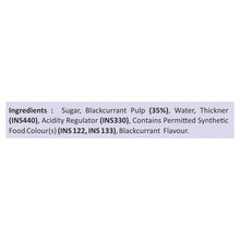 Load image into Gallery viewer, Fruitbell Fruit Crush - Blackcurrant - 1000ml
