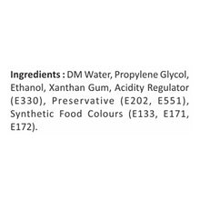 Load image into Gallery viewer, Colourmist Concentrated Vibrant Airbrush Metallic Food Colour (METALLIC BLUE), 50g | Airbrush Colour For Cakes, Choclate, Fondant, Icing and more
