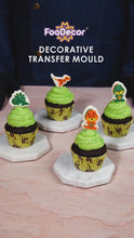 Load and play video in Gallery viewer, Foodecor Dinosaur Theme Decorative Transfer Mould, (Pack of 2) - BV 3243
