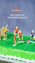 Load and play video in Gallery viewer, Foodecor Football Team Decorative Transfer Mould, (Pack of 2)- BV 3229
