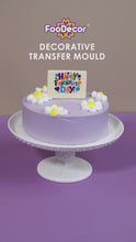 Load and play video in Gallery viewer, Foodecor Happy Friendship Day Decorative Transfer Mould (Pack of 2) - BV 3249
