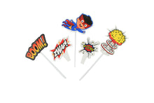 Load image into Gallery viewer, LET&#39;S PARTY - CAKE TOPPER - SUPER KIDS THEME PACK - LP 2955
