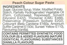 Load image into Gallery viewer, Vizyon  Sugar Paste (Fondant) Peach, 1 Kg

